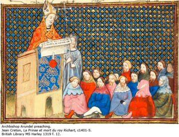 Archbishop Arundel Preaching