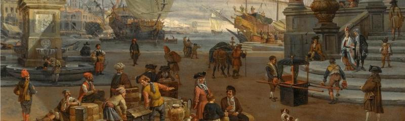 Storck Harbour Scene