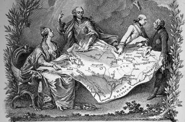 Allegory of the 1st partition of Poland, Wikimedia Commons