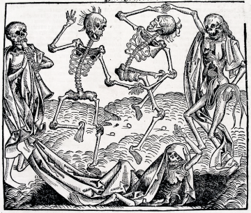 Skeletons Dancing