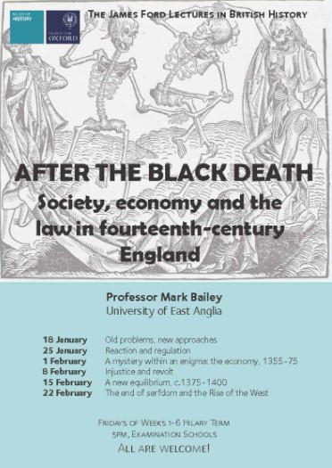 Ford Lectures 2019 poster