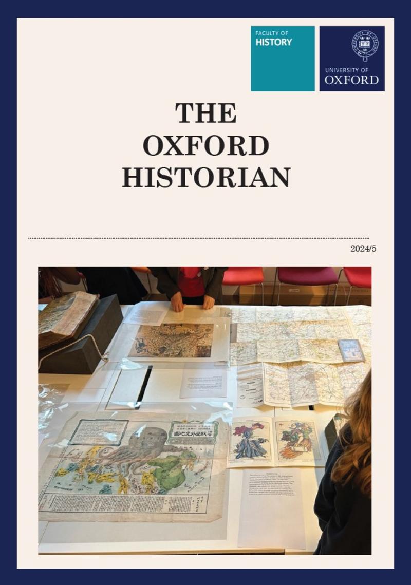 The Oxford Historian Cover, 2024-25