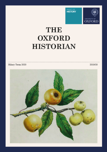 The Oxford Historian cover 2019-20