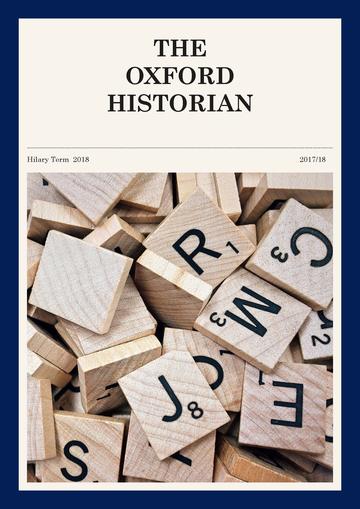 The Oxford Historian cover 2017-18