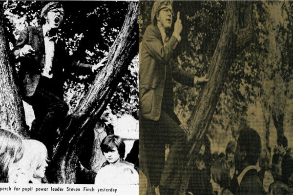 Figure 3: Stephen Finch According to the Left and Right-Leaning Mainstream Media. 