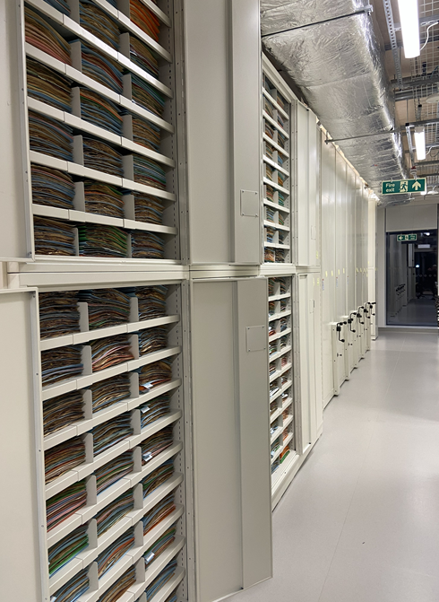 The Du Bois Herbarium in its new location inside the Life and Mind Building