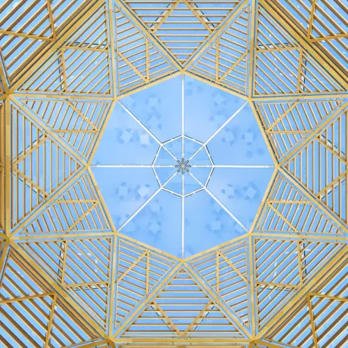 View of the dome in the Great Hall