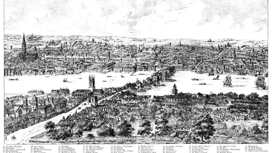 London Panorama 1543