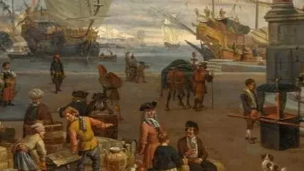 Storck Harbour Scene