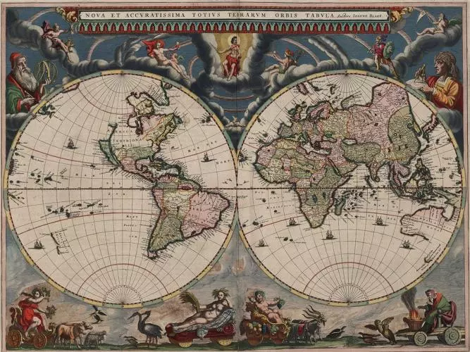 a medieval map