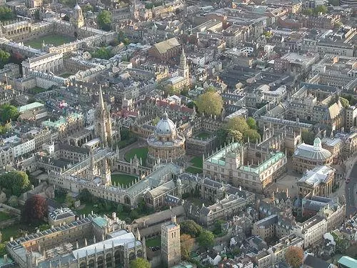 A Birdseye view of Oxford