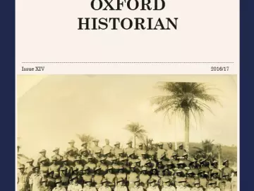 The Oxford Historian cover 2016-17