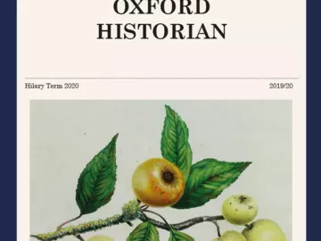 The Oxford Historian cover 2019-20