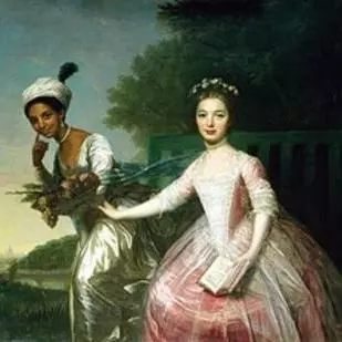 Figure 2: Portrait of Dido Elizabeth Belle and Lady Elizabeth Murray, 1778