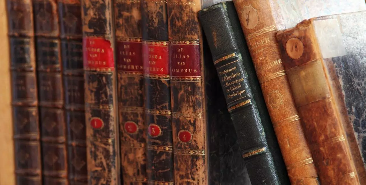 A stack of books