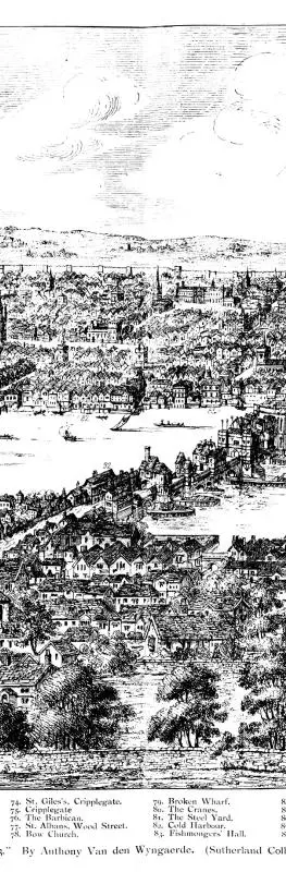 London Panorama 1543